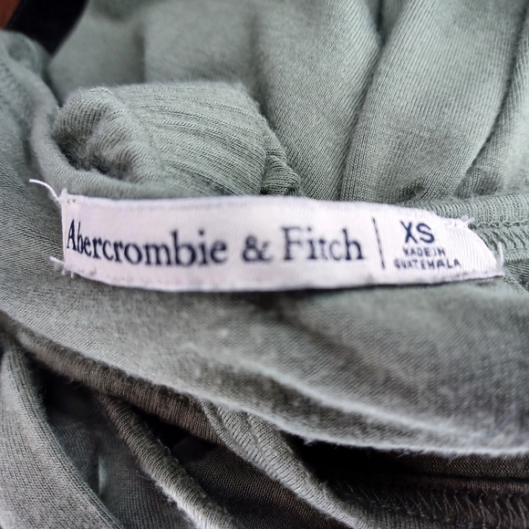 Abercrombie & Fitch Olive Green Sleeveless Jumpsuit - Picture 13 of 13